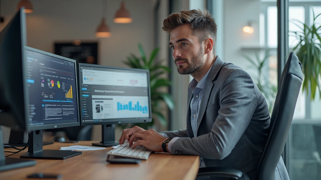 Специалист по цифровому маркетингу разрабатывает стратегию в социальных сетях