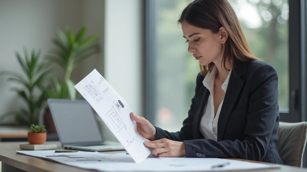 Профессиональный офис с логотипом и брендовыми материалами на столе